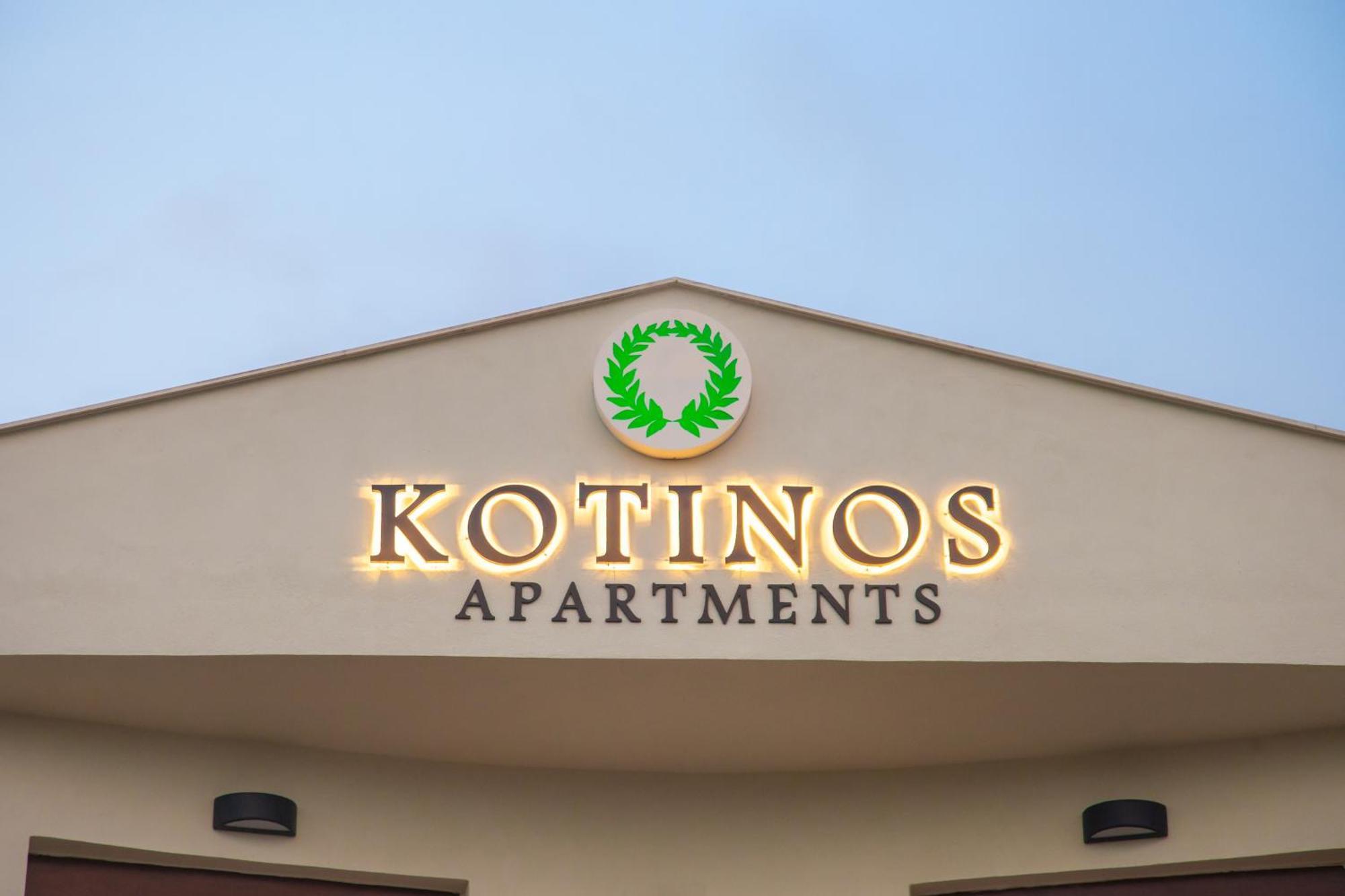 Kotinos Apartments Afytos Eksteriør bilde